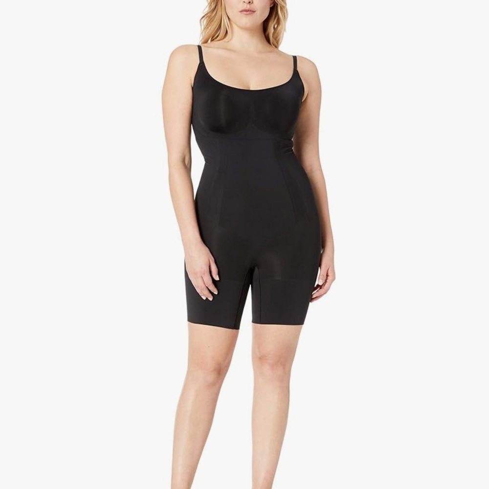 Spanx Oncore Panty Shapewear Tummy Control Compression  Bodysuit Size Large Blac